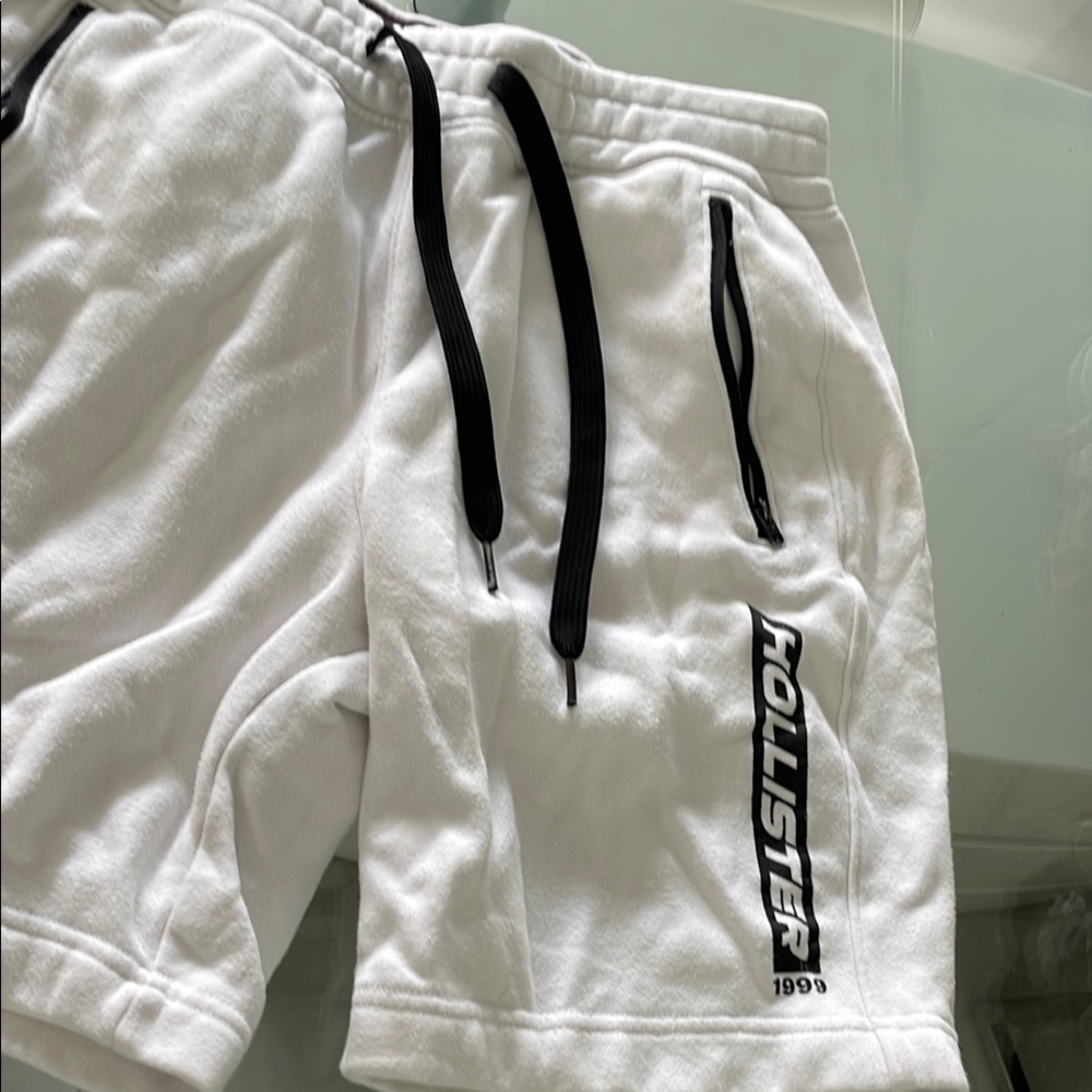 Hollister White Men's Shorts